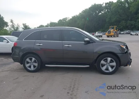 2012 Acura Mdx Technology Package z USA, uszkodzony, nr VIN 2HNYD2H34CH523341